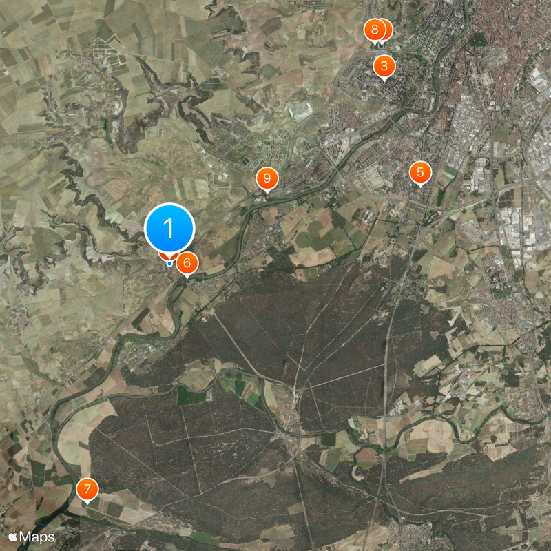 Archivo General de Simancas Mapa