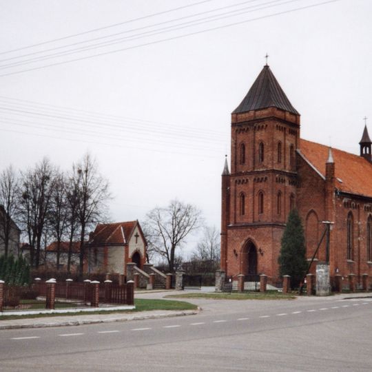 Exaltation of the Holy Cross church in Miłakowo