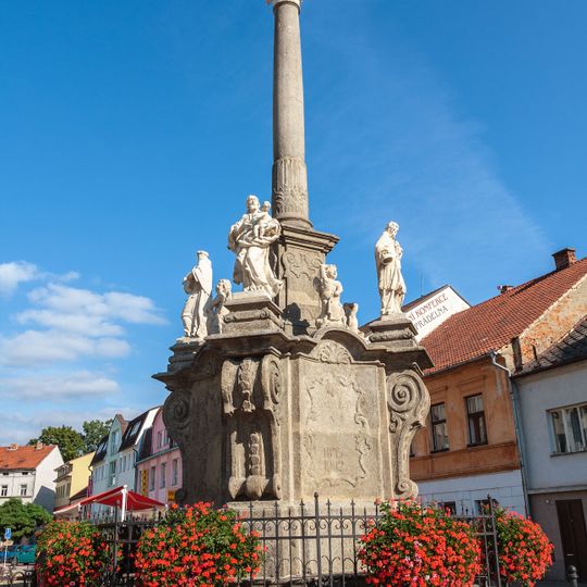 Maria column in Strakonice