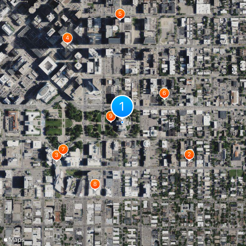 Colorado General Assembly Kaart