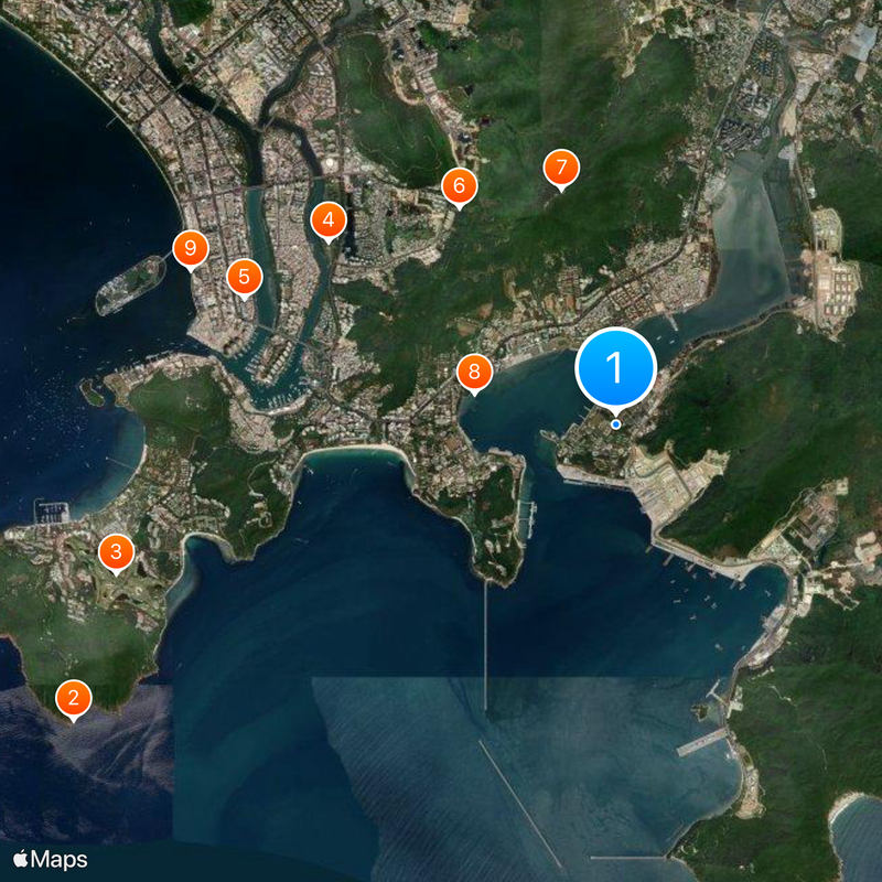 Yulin Naval Base Map