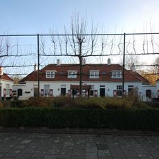 Hofje met arbeiderswoningen