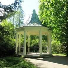 Brathův pavilon v Tyršových sadech v jablonci nad Nisou