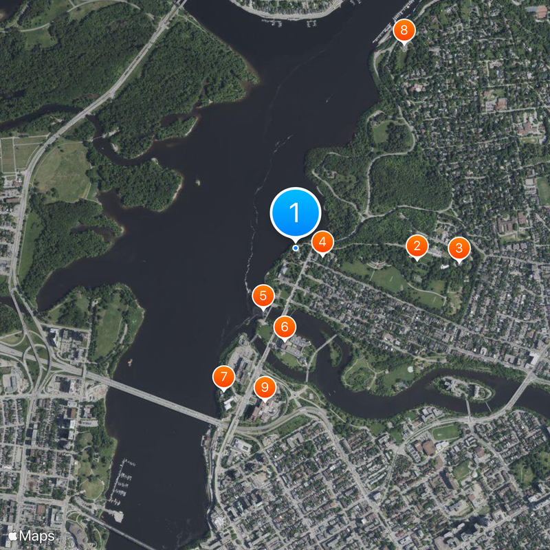 24 Sussex Drive Mapa
