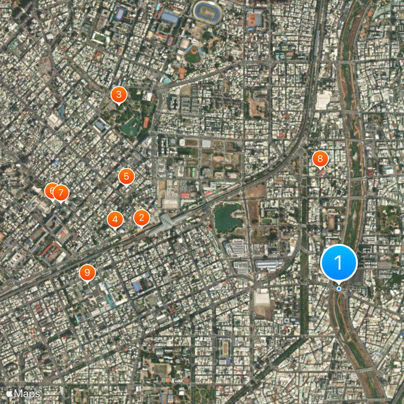 Dongmen Bridge Mappa