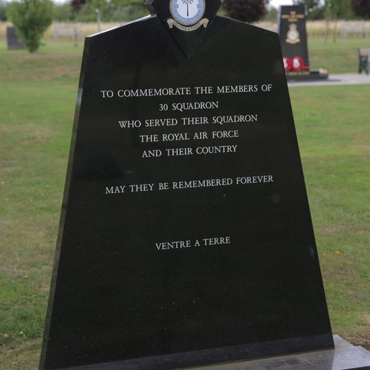 National Memorial Arboretum, No. 30 Squadron RAF Memorial