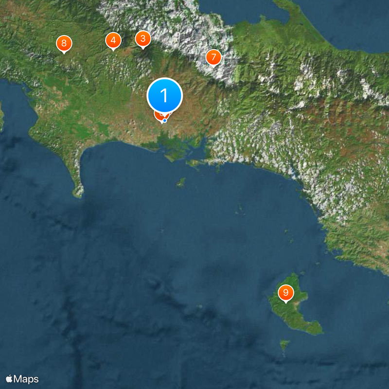 Provincia de Chiriquí Mapa