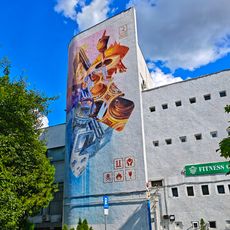 Work of art, mural