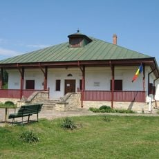 Negruzzi family court in Hermeziu, Iași