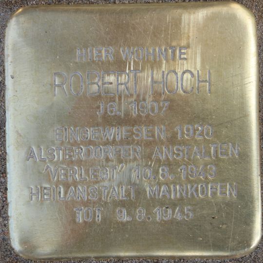 Stolperstein für Robert Hoch