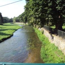 Castle park in Mimoň