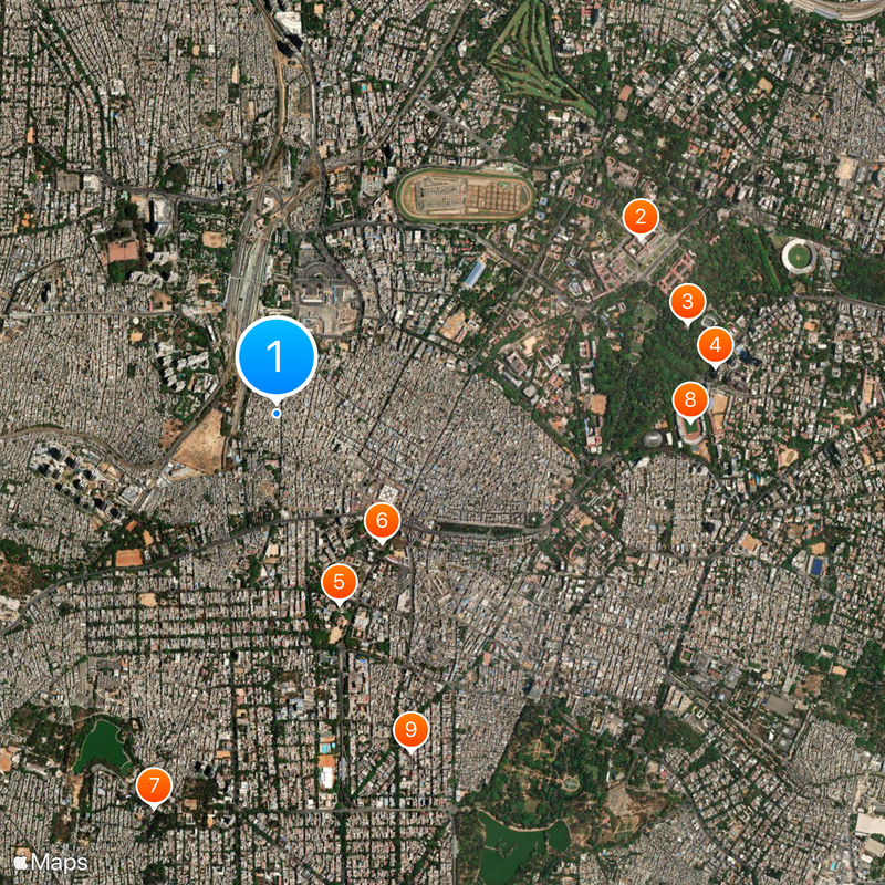 Rajajinagar Map
