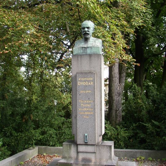 Bust of Antonín Dvořák in Kladno
