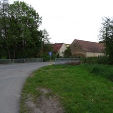 Most ulice Ke Stadionu přes Prčický potok