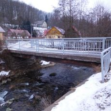 Bridge over Malé Labe in Dolní Lánov (near no. 107)