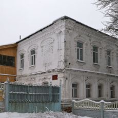 Здание художественной профессионально-технической школы им. Ф.А. Модорова, в которой преподавал художник-миниатюрист И.А. Серебряков (1888-1967) (Мстёра)