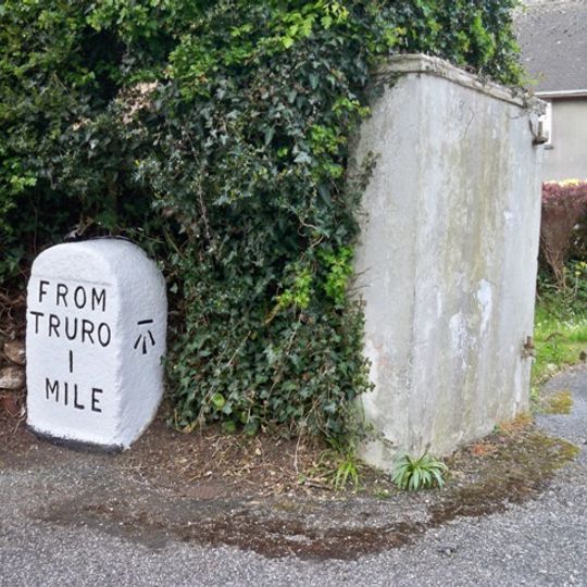 Milestone Circa 14M East Of No. 187