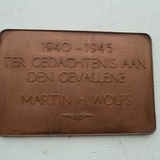 Plaque in Eijsden station