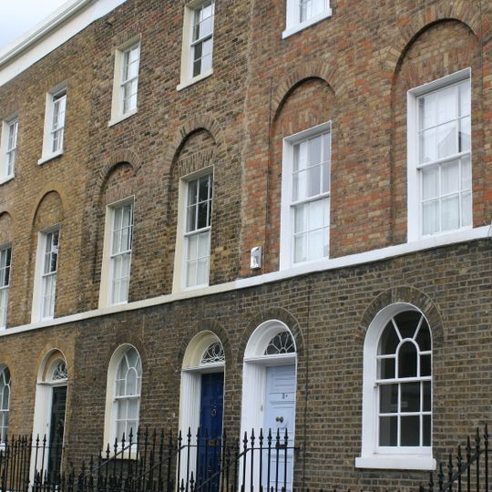 Numbers 1 To 6 And Area Railings To Numbers 2 To 6