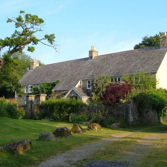 Gate Piers Directly To South, South East Of Old Yarde Farmhouse