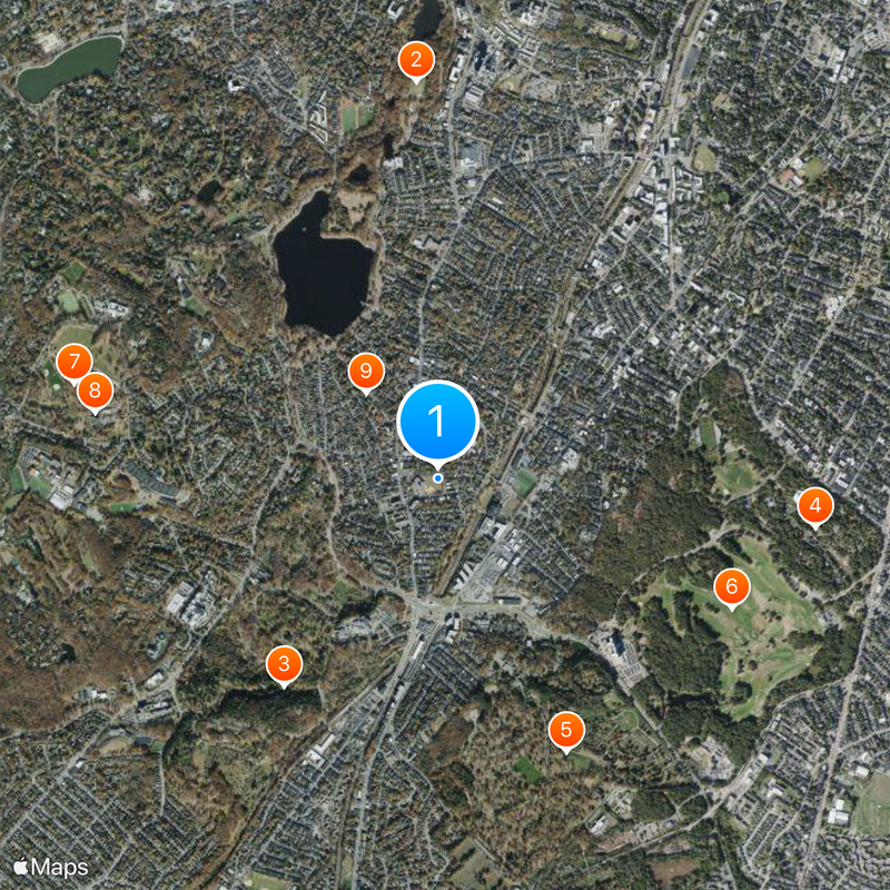 Jamaica Plain Map