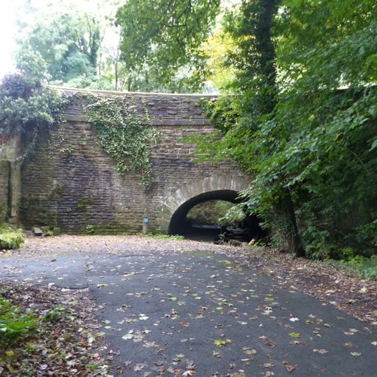 Peak Forest Canal Aqueduct Bridge On Peak Forest Canal Near Station Road
