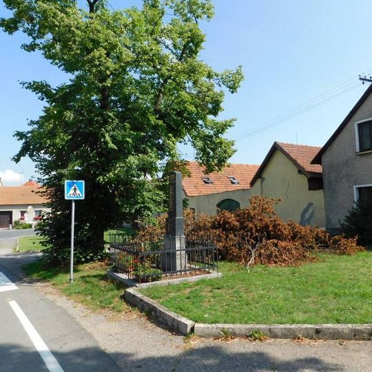 World War I memorial in Zdislavice