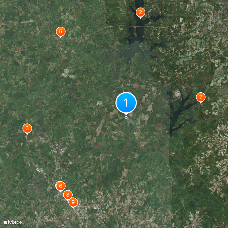 Cape Fear River Map