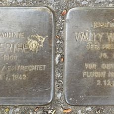 Stolperstein dedicated to Paul Wertheim