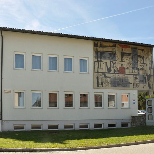 Kunst am Bau am Gemeindeamt