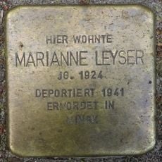 Stolperstein à la mémoire de Marianne Leyser