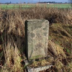 Polish-Saxon Post Milestone in Prischwitz, Göda