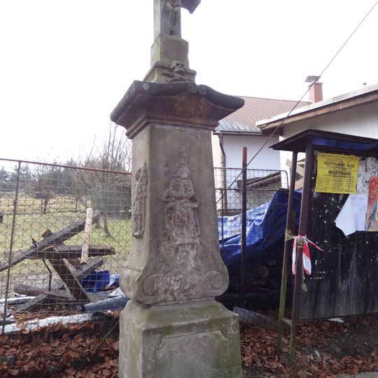 Wayside cross in Proseč