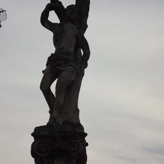 Column of Saint Sebastian in Šatov