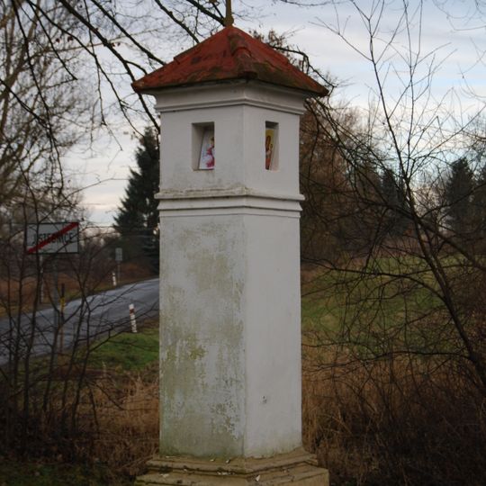 Column shrine in Jistebnice
