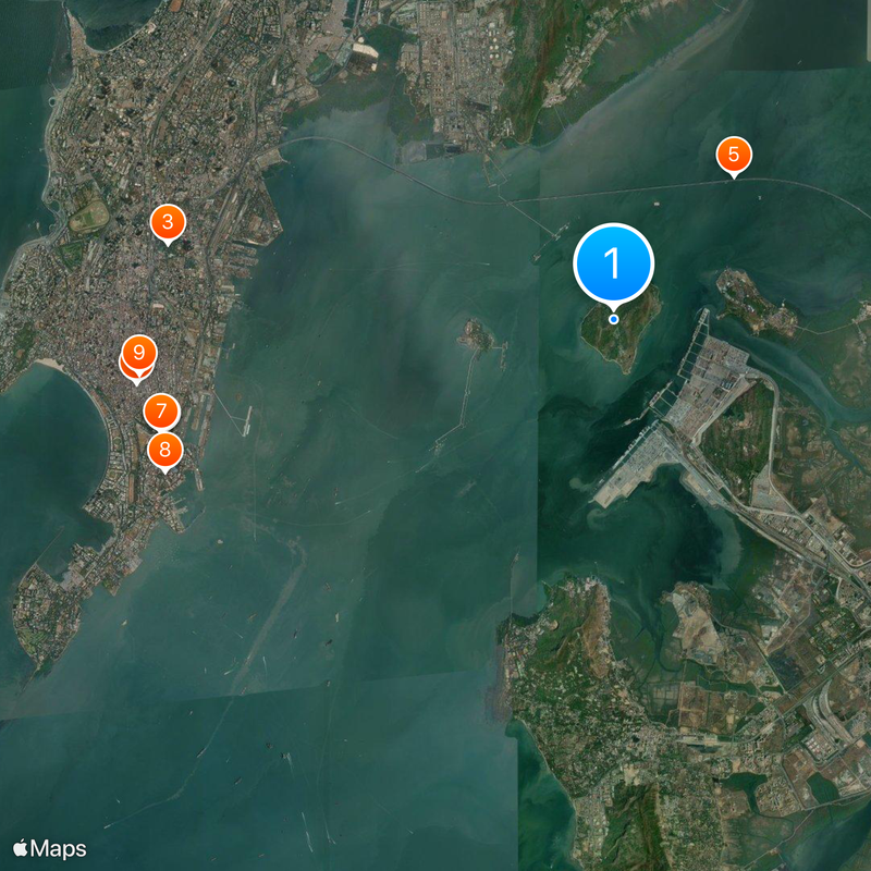 Elephanta Caves Kaart