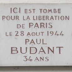 Plaque commémorative