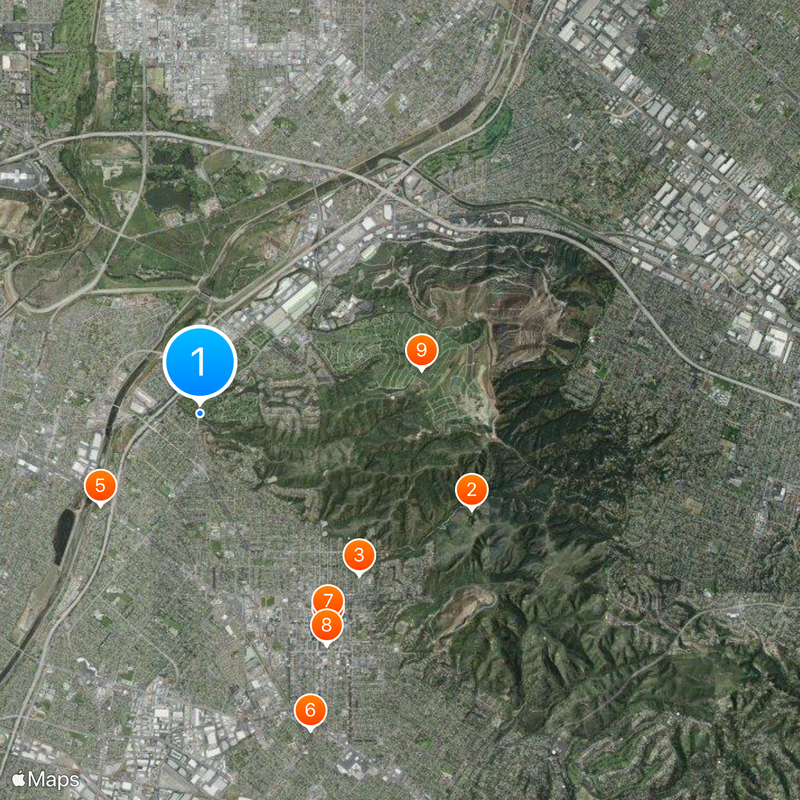 Rose Hills Memorial Park Map