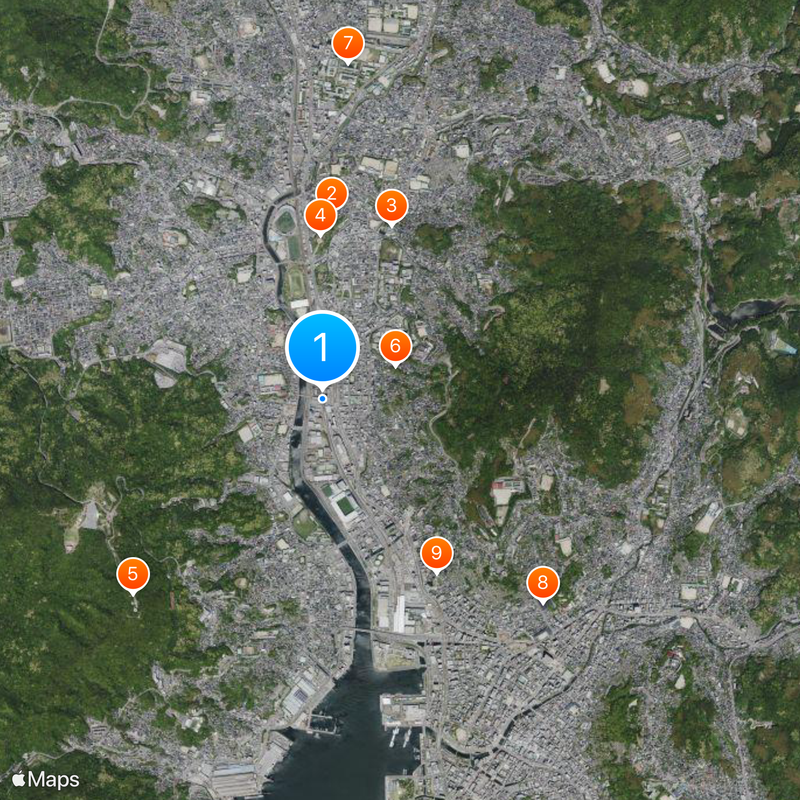 Urakami Station Map
