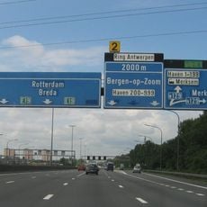 Flyover of Merksem