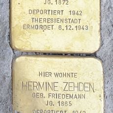 Stolperstein en memoria de Frieda Cohn