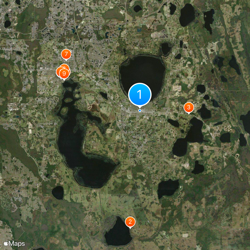 Saint Cloud Mapa