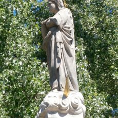 Kolumna z figurą Najświętszej Maryi Panny w Mezilečí