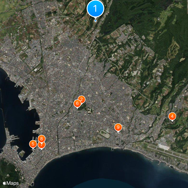 Future University Hakodate Map