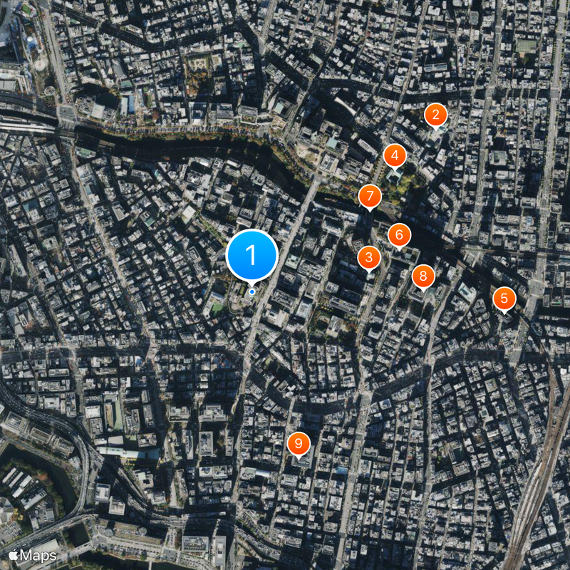 Meiji University Map