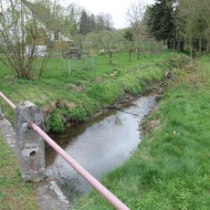 Most přes Měcholupský potok v Makově