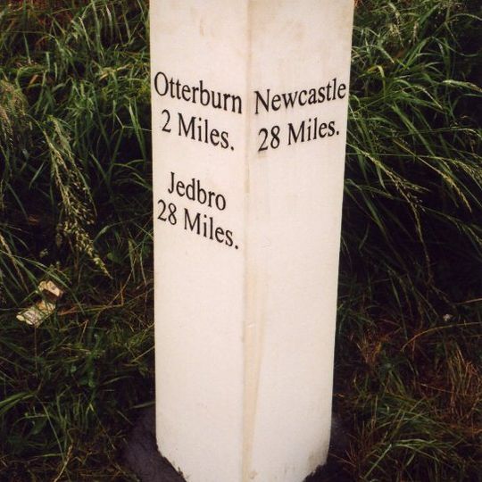 Milestone Circa A Quarter Of A Mile West Of Raylees