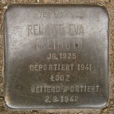 Stolperstein dedicated to Renate Eva Freimuth