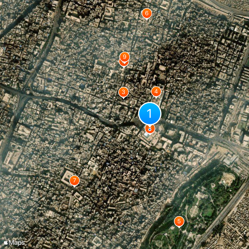 Islamic Cairo Mapa