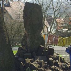 Pomník Ludvíka Jahna v Jílovém u Děčína